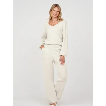 Explore MEROKEETY Comfortable Women's Two Piece Lounge Set