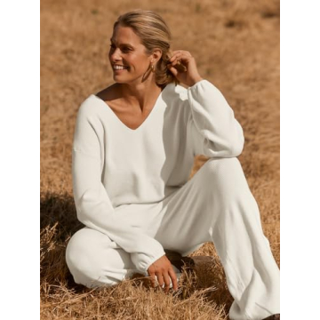 Explore MEROKEETY Comfortable Women's Two Piece Lounge Set