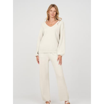 Explore MEROKEETY Comfortable Women's Two Piece Lounge Set