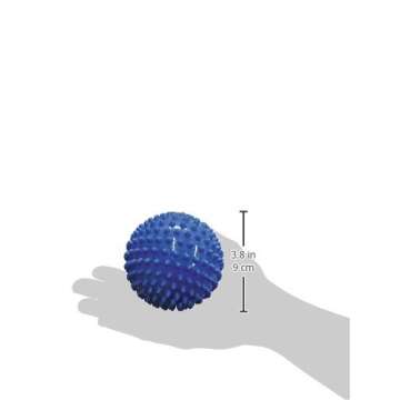 Edushape Sensory Balls for Baby - 4” Solid Color Baby Balls That Help Enhance Gross Motor Skills for Kids Aged 6 Months and Up - Pack of 4 Vibrant Colorful and Unique Textured Balls for Baby