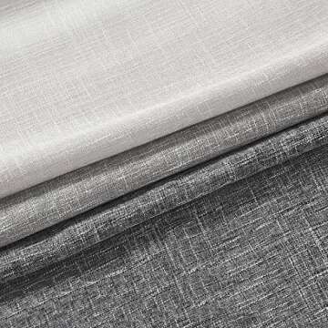 Stylish Ombre Pinch Pleated Curtains - 40x95 inch Set