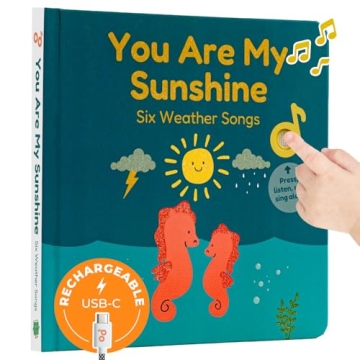 Cali's Books You are My Sunshine Nursery Rhymes | Interactive Sound Book | Musical Toys for Toddlers...