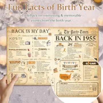 OLOSONG 70th Birthday Pop-Up Card for Everyone