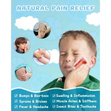 Kids Ice Packs for Boo Boos, 6 Packs, FSA HSA Eligible, Small Gel Ice Packs for Injuries Reusable fo...