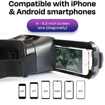 Versatile Bnext VR Headset for iPhone & Android Users
