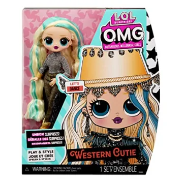 L.O.L. Surprise! O.M.G. Western Cutie Fashion Doll with Multiple Surprises and Fabulous Accessories – Great Gift for Kids Ages 4+