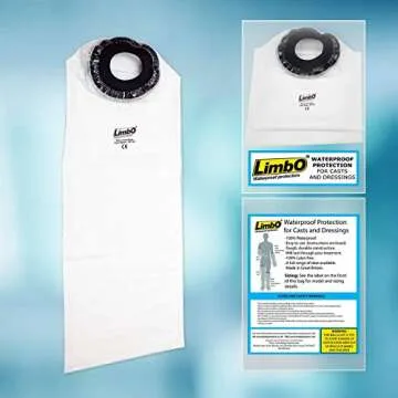 Waterproof Cast and Bandage Protector - Full Leg (M80LL Weight: 112-140 pounds)