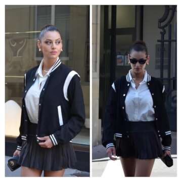 Zeagoo Women Bomber Jacket Casual Chic & Trendy Style