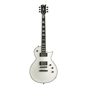 ESP EIIECSW Solid-Body Electric Guitar, Eclipse Snow White