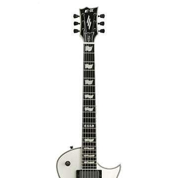 ESP EIIECSW Solid-Body Electric Guitar, Eclipse Snow White