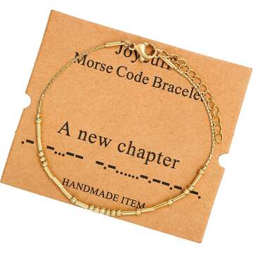 Morse Code Bracelets - Perfect Gifts for Women