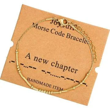 Morse Code Bracelets - Perfect Gifts for Women