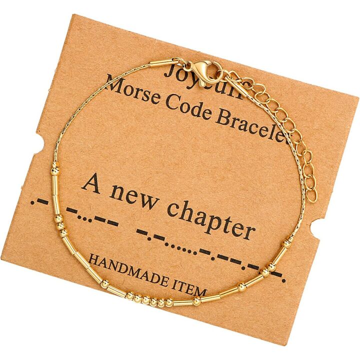 Morse Code Bracelets - Perfect Gifts for Women