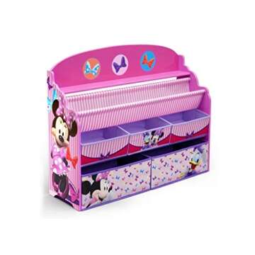 Delta Children Disney Minnie Mouse Toy Organizer