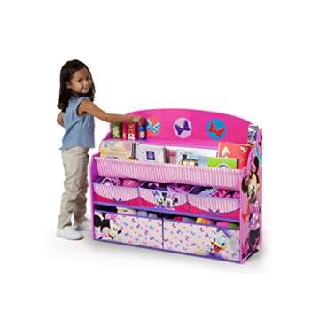 Delta Children Disney Minnie Mouse Toy Organizer