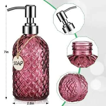 Stylish MOCLIF 16oz Soap Dispenser for Home Use