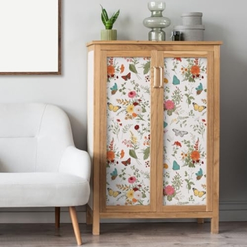 VEELIKE Floral Wallpaper Easy Peel and Stick for Any Room