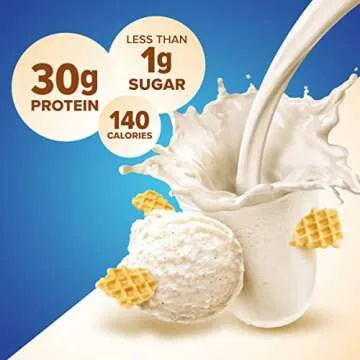 Pure Protein Vanilla Shake - 30g Complete Protein, Keto-Friendly