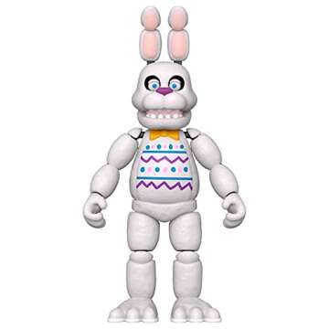 Five Nights at Freddys Articulated Easter Bonnie Exclusive Action Figure, 5 Inch