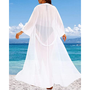 Plus Size Beach Cover-up Kimono Cardigan for Summer