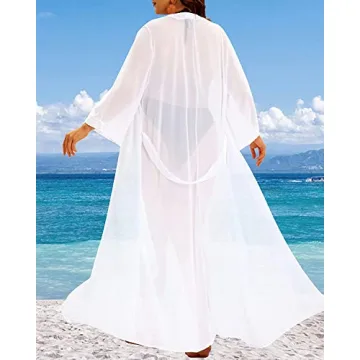 Plus Size Beach Cover-up Kimono Cardigan for Summer