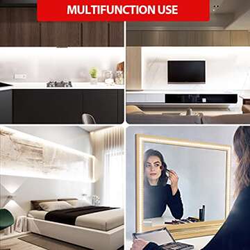 Dimmable 16.4ft MY BEAUTY LIGHT LED Strip Lights