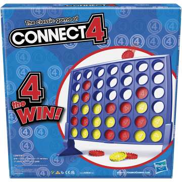 Connect 4 Classic Board Game for Kids and Families