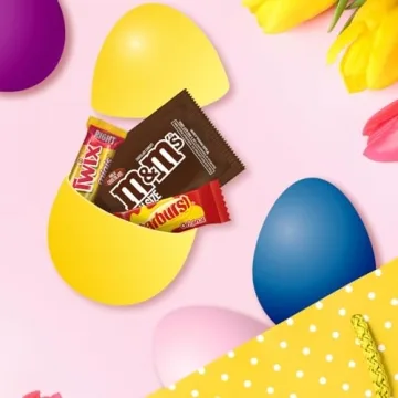 M&M'S, TWIX & STARBURST Candy-Filled Easter Eggs - 30 Count