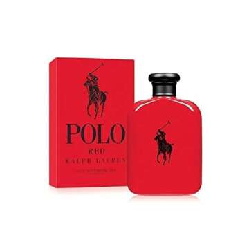 Ralph Lauren Polo Red Eau de Toilette Spray for Men, 4.2 Ounce