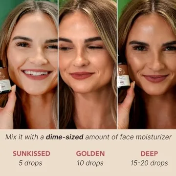 Self Tanning Drops for a Natural Sun-Kissed Glow