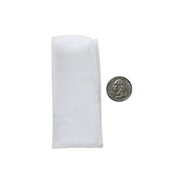 120 Micron | Premium Nylon Tea Filter Bags | 1.75" x 4" | 10 Pack