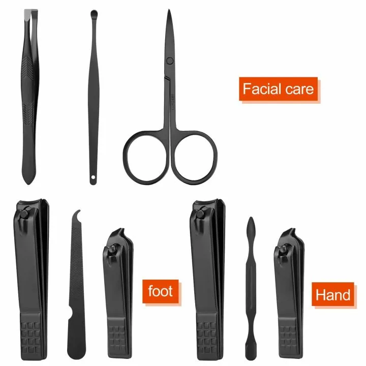 Luxury 8 in 1 Manicure Set for Men and Women