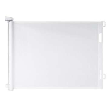 Fijinhom Retractable Baby Gate Indoor Outdoor Safety Gate for Baby and Dog Gate Extends to 71’’ ...