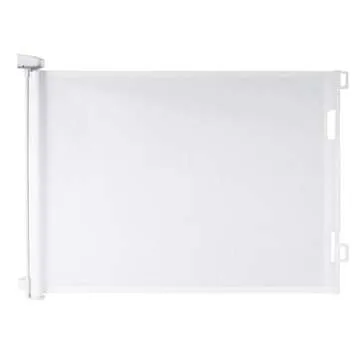 Fijinhom Retractable Baby Gate Indoor Outdoor Safety Gate for Baby and Dog Gate Extends to 71’’ ...