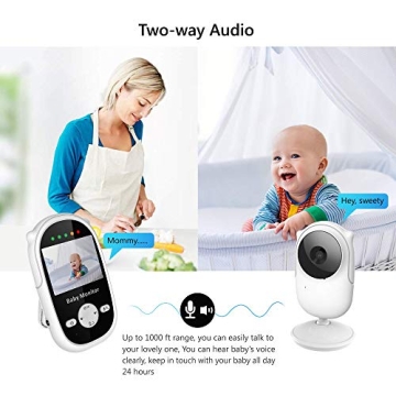 Babystar 2.4" Video Baby Monitor with Night Vision