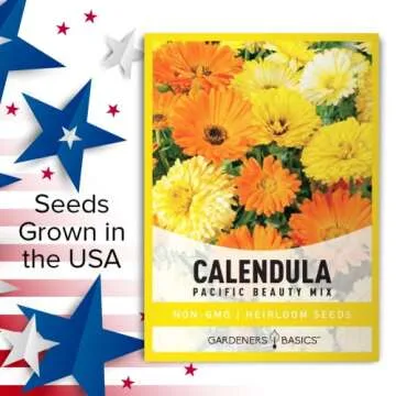 Vibrant Calendula Seeds for Beautiful Gardens and Herbal Uses