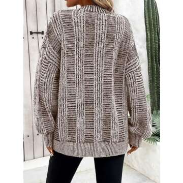 Pink Queen Cozy Long Sleeve Cable Knit Cardigan