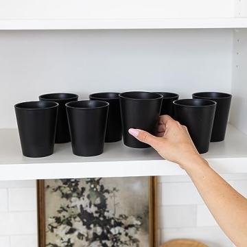 Grow Forward Premium Wheat Straw Cups Set - Eco-Friendly Tumblers