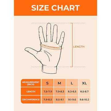 ORORO Heated Gloves Rechargeable for Winter Activities