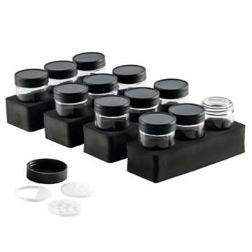 AllSpice InDrawer Spice Rack Organizer - Efficient Storage