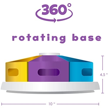 Hapinest Rotating Art Supply Organizer for Kids Storage Solution