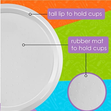 Hapinest Rotating Art Supply Organizer for Kids Storage Solution