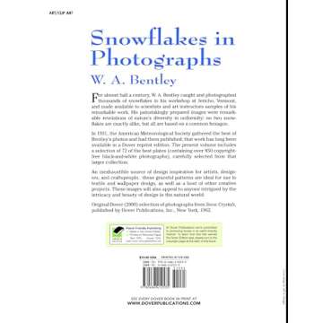 Snowflakes in Photographs (Dover Pictorial Archive)