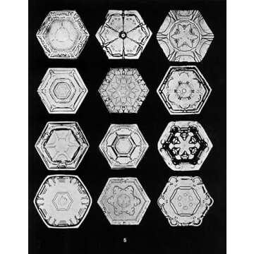 Snowflakes in Photographs (Dover Pictorial Archive)