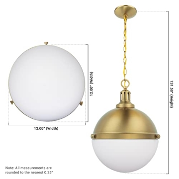 Elegant Brio Gold Pendant Light for Stylish Spaces