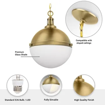 Elegant Brio Gold Pendant Light for Stylish Spaces