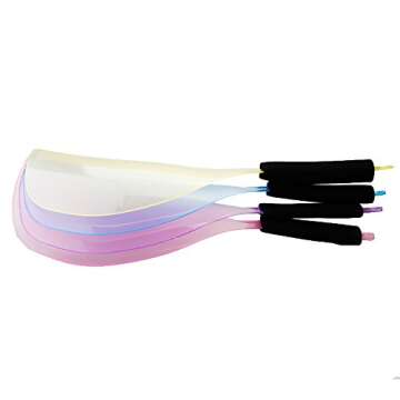 mollensiuer 1PC Hairdressing Hairspray Face Protector Cover Haircut Eyes Protector Cover with Handle...