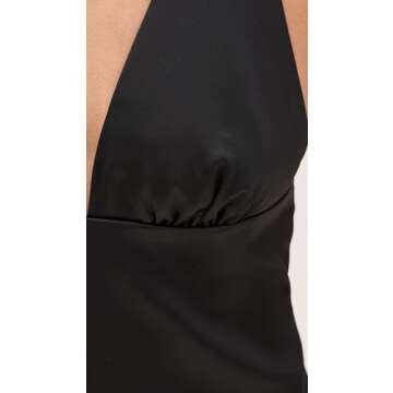 Elegant Lioness Opulence Halter Top in Black - Shop Now!