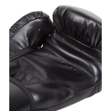 Venum Contender Boxing Gloves - Black/Black