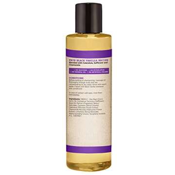 Carol's Daughter Black Vanilla Pure Hair Oil for Curly, Wavy or Natural Hair, Hot Oil Treatment & Deep Conditioning Treatment for Dry, Dull or Brittle Hair, 4.3 Fl Oz